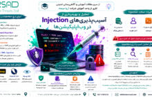 نمودار مفهومی حمله Injection در Web Application